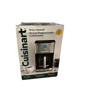 NWT Cuisinart Brew Central 14-Cup Programmable Coffeemaker kitchen– New in Box